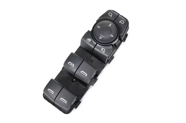 26217993 - : Jet Black Front Door Window Control Switch for GM Image