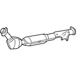XL3Z5G218JA - Exhaust: Converter for Ford: F-150, F-250 Image