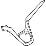 KT1Z61044D90BA - : Lower Molding for Ford: Transit Connect Image