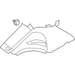 DM5Z5831011AA - Body: Upper Trim for FORD Image