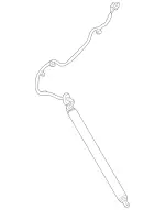 247890250064 - Rear-End Door/Trunk Lid/Liftgate: Drive Spindle for Mercedes-Benz: EQB 250+, EQB 300, EQB 350, GLB250, GLB35 AMG Image