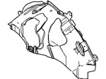 DA8Z7428083A - : Insulator Wheelhouse for Ford Image