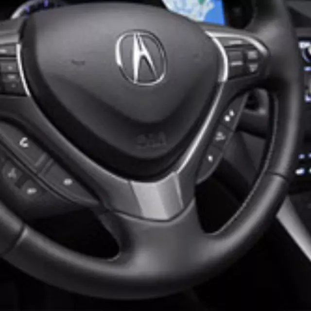 Dark Metal-Look Steering Wheel Trim - Acura (08Z13-TL2-220A)