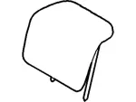 AE5Z54611A08HB - Body: Headrest for Ford: Fusion Image image