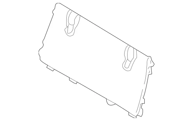 23069004497E81 - Body: Partition Panel for Mercedes-Benz Image