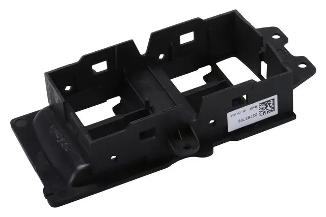 Jet Black Front Driver Side Door Accessory Switch Mount Plate Retainer - GM (22762799)