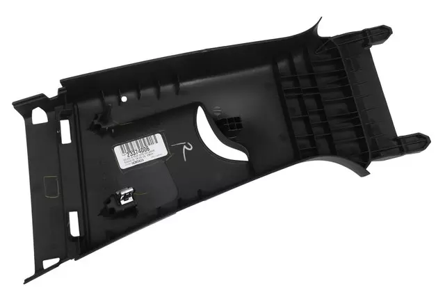 Jet Black Driver Side Center Pillar Upper Trim Panel - GM (23374006)