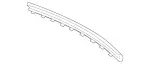 20388553219999 - Body: Bumper Trim for Mercedes-Benz Image