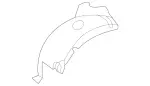 2098840522 - Attachment Parts: Cover for Mercedes-Benz Image