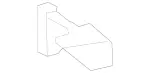 9077230000 - : Handle Base Bracket for Mercedes-Benz Image