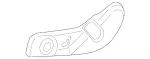 20491807009051 - Body: Recline Cover for Mercedes-Benz Image