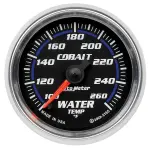 6155 - : GAUGE, WATER TEMP, 2 1/16", 100-260?F, DIGITAL STEPPER MOTOR, COBALT for AutoMeter Image