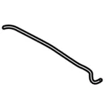 2T1Z17A605D - Body: Rear Hose for Ford: Transit Connect Image