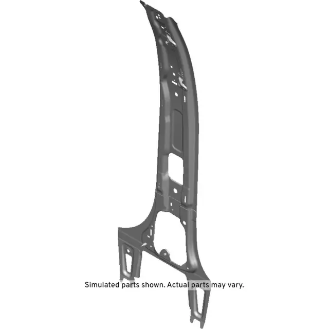 23381545 - Body: Inner Center Pillar for Chevrolet: Silverado 1500, Silverado 1500 LTD, Silverado 2500 HD, Silverado 3500 HD | GMC: Sierra 1500, Sierra 1500 Limited, Sierra 2500 HD, Sierra 3500 HD Image