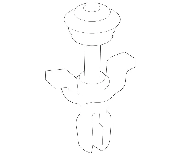 2115040059 - Radiator: Retaining Pin for Mercedes-Benz: CLS500, CLS55 AMG, CLS550, CLS63 AMG, E320, E500, E55 AMG Image image