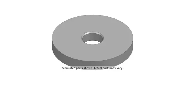 97329602 - Engine: Vibration Damper Washer for Chevrolet: Express 2500, Express 3500, Silverado 2500 HD, Silverado 3500 HD | GMC: Savana 2500, Savana 3500, Sierra 2500 HD, Sierra 3500 HD Image