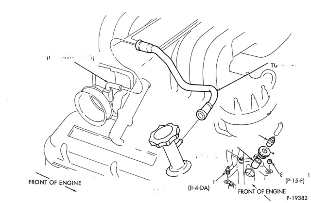 F3AZ6766B - Engine: Filler Cap for Ford Image