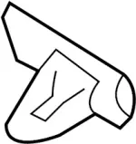 68640CR900 - Body: Striker for INFINITI: M45 Image