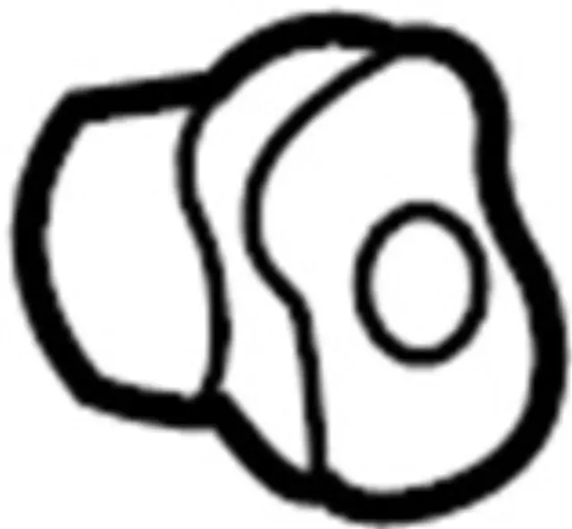 7684851S00 - : Vent Grille Grommet for INFINITI: QX4 Image