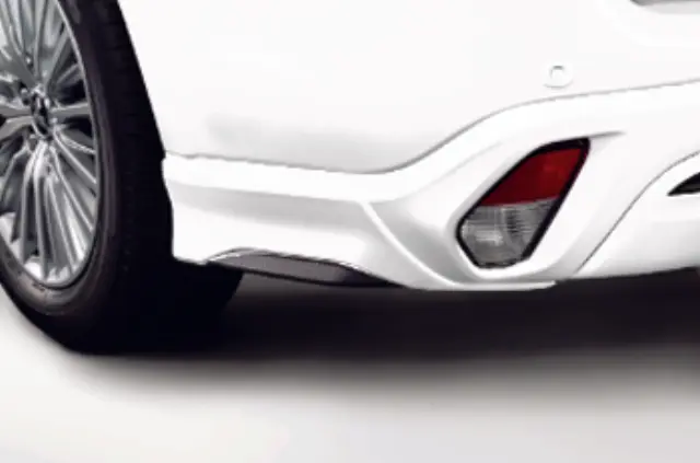 MZ576752EX - Exterior: Exterior, Rear Corner Air Dams, White for Mitsubishi Image