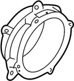281652Y900 - : Pkg Tray Speaker Bracket for Infiniti Image