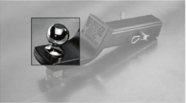 PT79100842 - Trailering: 2005-2020 Toyota Tow Hitch Ball 1-7/8 for Toyota Image