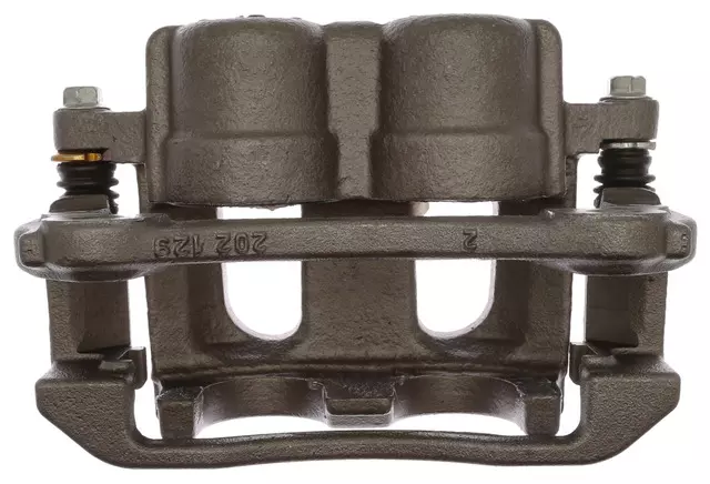 Front Driver Side Disc Brake Caliper Assembly with Ceramic Pads (Loaded Non-Coated), Remanufactured - GM (19366060)