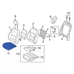 LJ6Z7862900DC - : Seat Cover for Ford Image