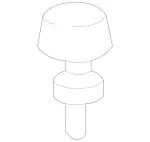 1639880011 - : Buffer for Mercedes-Benz: ML320, ML430, ML55 AMG, R320, R350, R500 Image