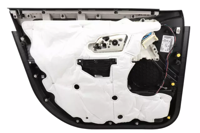 Jet Black Front Passenger Side Door Trim - GM (23363835)