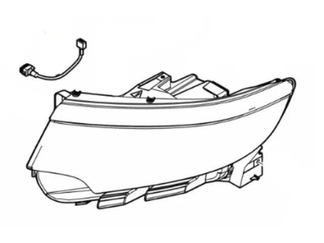 BT4Z13008KCP - : Headlamp Assembly Without Bulbs for Ford Image