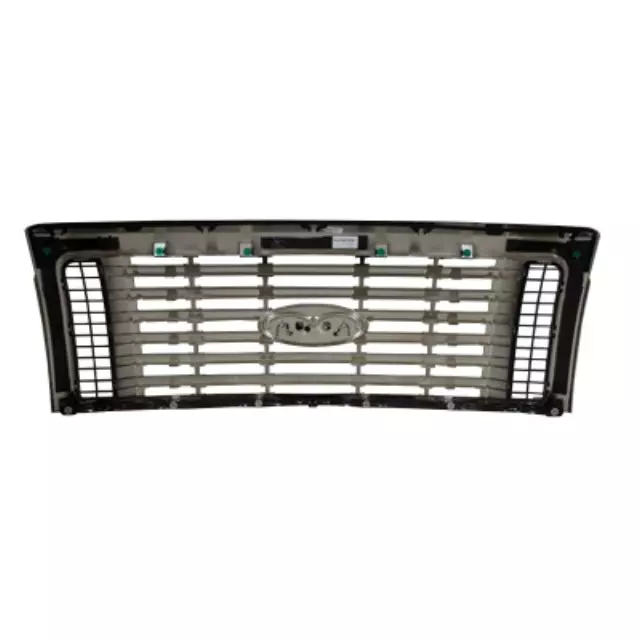 2009 thru 2014 F-150 OEM Genuine Ford Parts Chrome Billet Grille w/Emblem - Ford (CL3Z-8200-CB)