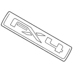 JL1Z16720A - Body: Nameplate for FORD Image