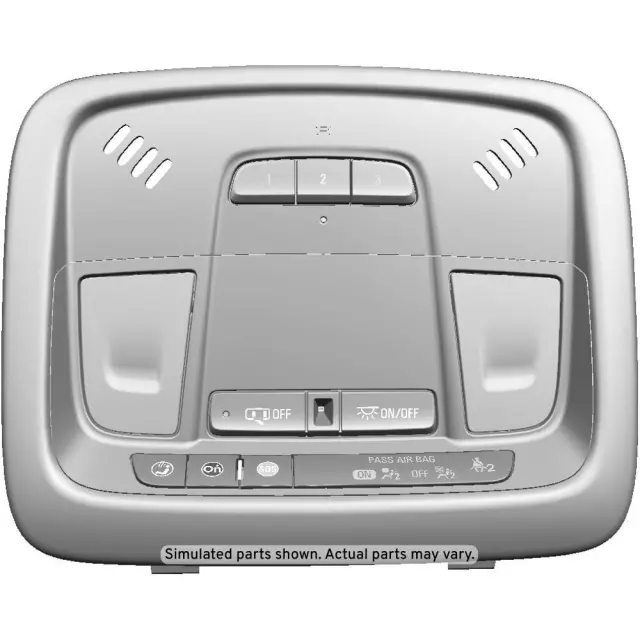 84896682 - : Overhead Console for GM Image