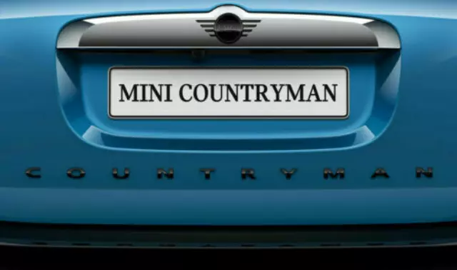 51149852046 - : Piano Black Countryman Badge for Mini: Cooper Countryman Image