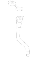 4478690066 - Body: Filler Neck for Mercedes-Benz Image