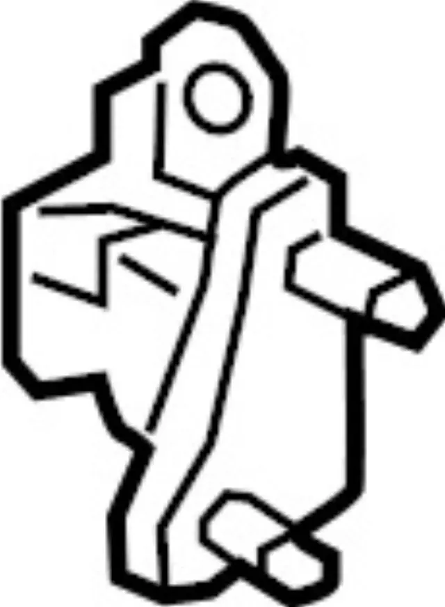 824012V70A - Body: Upper Hinge for INFINITI: Q50, QX50, QX55 Image