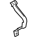 DT1Z61045K00A - Body: Lower Support Bracket for Ford: Transit Connect Image
