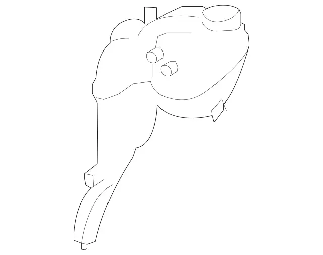 2215000349 - Radiator: Container for Mercedes-Benz: 250, 300S, CL550, CL600, CL63 AMG, CL65 AMG, S350, S500, S550, S600, S63 AMG Image image