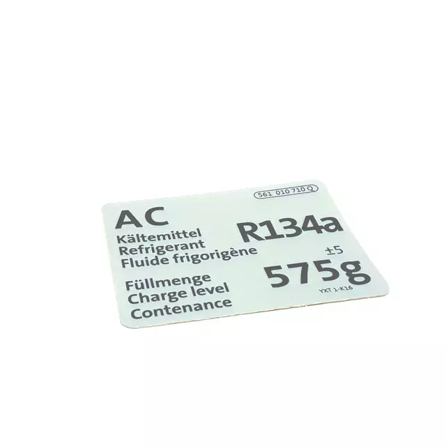561010710Q - : AC Label for Volkswagen: Passat Image