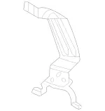 1675011301 - : Holder for Mercedes-Benz: GLE350, GLE450, GLE53 AMG, GLE580, GLS450, GLS580, Maybach GLS600 Image