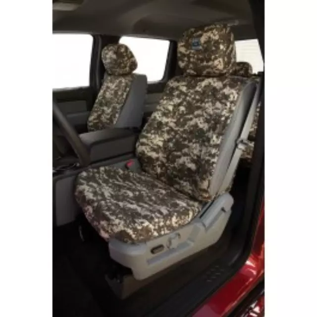 VDC3Z2663812C - Interior: Seat Covers, Rear, Cc 60-40 Bench W/Armrest for Ford: E-350 Super Duty, E-450 Super Duty, F-250 Super Duty, F-350 Super Duty, F-450 Super Duty, F-550 Super Duty Image