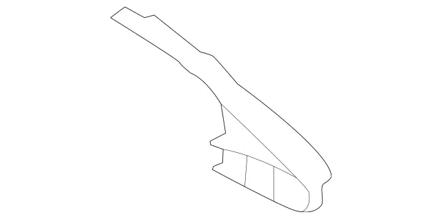 167885320664 - Attachment Parts: Air Duct Segment for Mercedes-Benz: GLS450, GLS580 Image image