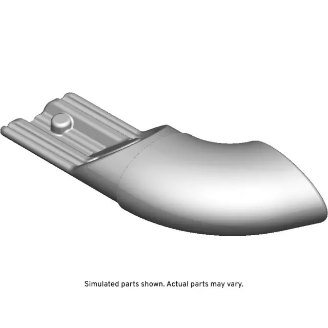 25804640 - Body: Step Bar Rear Extension for Cadillac: Escalade, Escalade ESV, Escalade EXT | Chevrolet: Avalanche, Suburban 1500, Suburban 2500, Tahoe | GMC: Yukon, Yukon XL 1500, Yukon XL 2500 Image