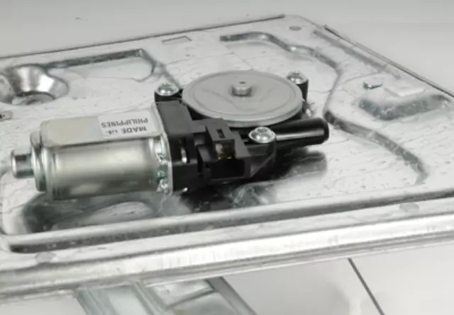 Rear Driver Side Power Window Regulator and Motor Assembly - GM (19210259)