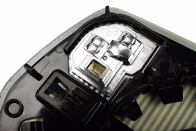 Passenger Side Door Mirror Kit with Housing, Molding, Cover, Bezel, and Bolts - GM (22839689)