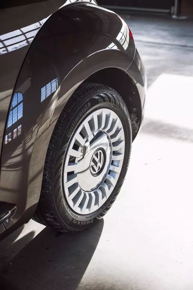 Heritage Wheel Turbine Ring - Chrome - Volkswagen (5C0-601-157-B)