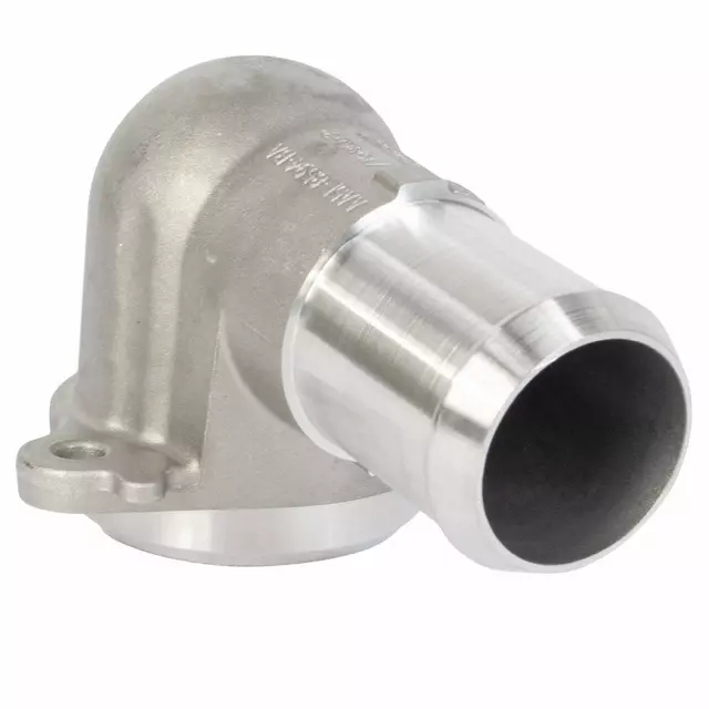 AA5Z8592A - Cooling System: Thermostat Outlet for Ford: Explorer, Flex, Police Interceptor Sedan, Police Interceptor Utility, Taurus | Lincoln: MKS, MKT Image