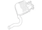 2134905704 - : Exhaust Gas Line, Rear for Mercedes-Benz Image