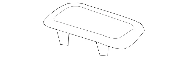 1648200874 - Body: Reflector for Mercedes-Benz Image